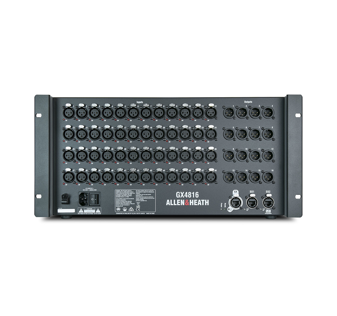 STAGE ALLEN & HEATH GX4816 GX PORTÁTIL CON ENCHUFES DX