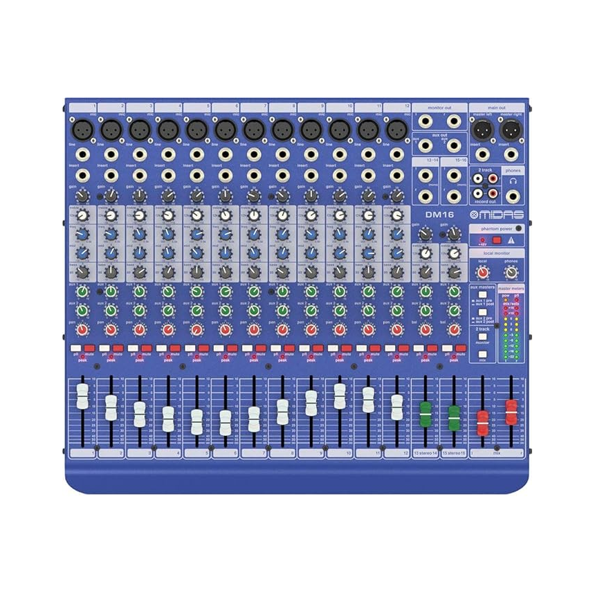 CONSOLA MEZCLADOR MIDAS DM16