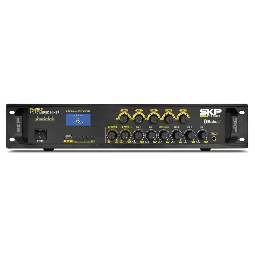 AMPLIFICADOR DE LINEA MULTIZONA SKP PA 450.5