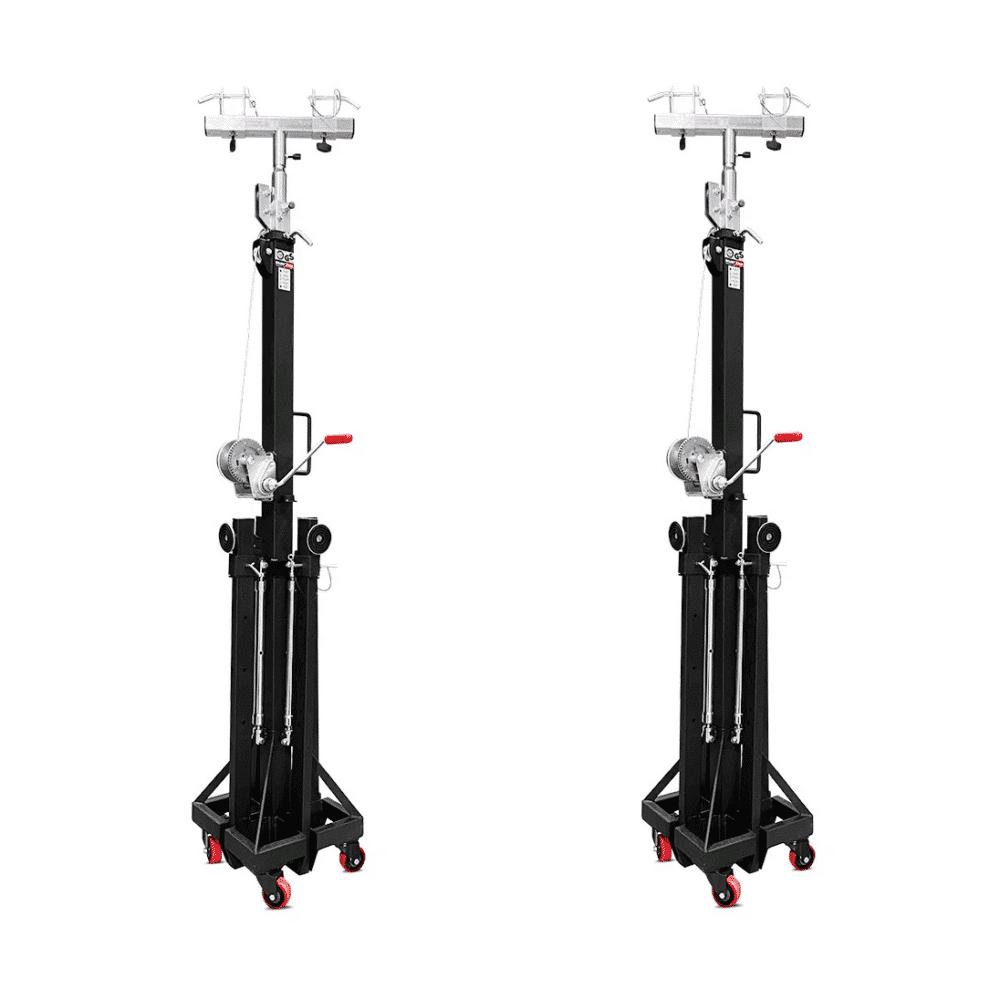 KIT 2 UNIDADES torre Elevadora AUDIOLIGHTPRO