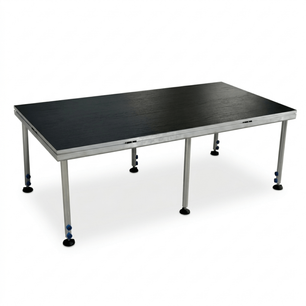 Tarima Escenario 2X1M Portátil con 6 patas